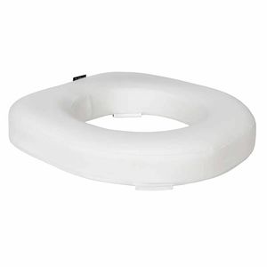 70mm Padded Toilet Seat Cushion - Memory Foam Comfort for Standard Toilets