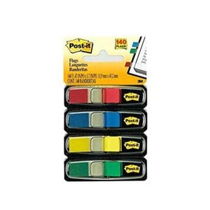 Post-it Flags (4pk) (Assorted Colours)