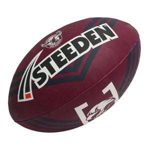 Nrl 2023 Supporter Football - Manly Sea Eagles - Game Size Ball - Size 5
