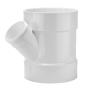Holman 225 x 100mm 45° PVC Female And Female Stormwater Junction