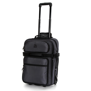 Granite Gear Water-Resistant Wheeled Duffle Carry On Suitcase G8500A Dark Grey