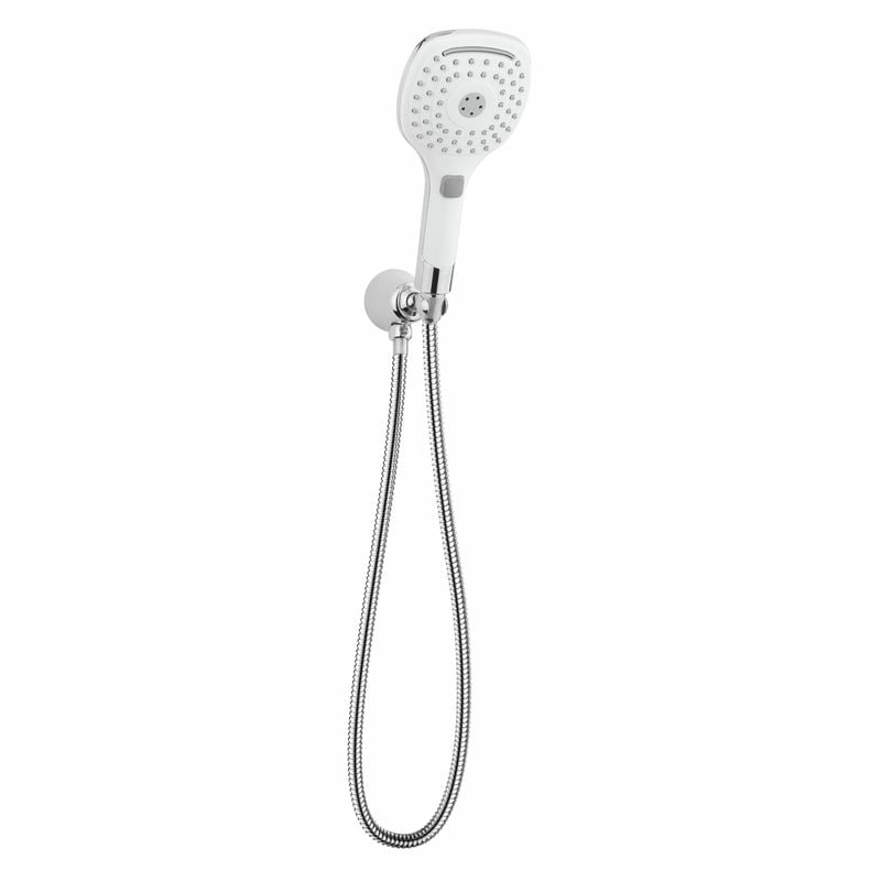 Cadenza 3 Function White and Chrome Hand Shower Set 