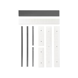 Kaboodle 600mm Smoked Grey Tall Oven Tower Pack