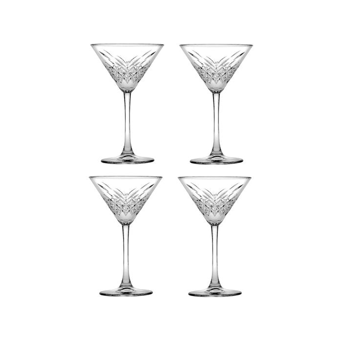 Pasabahce Timeless Martini Glass 230ml - Set of 4