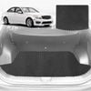 6D Diamond Car Boot Mat for Mercedes-Benz C-class Sedan (W204)2007-2014-Sedan-Cargo Mat-Black-Outback GT