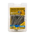 Zenith 8 - 10 x 100mm Treated Pine Countersunk Head Screws - 50 Pack