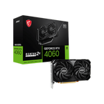 MSI GeForce RTX 4060 VENTUS 2X BLACK 8G OC Graphics Card