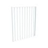 ProtectorAl 975 x 1200mm Pearl White Aluminium Flat Top Pool Gate