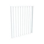 ProtectorAl 975 x 1200mm Pearl White Aluminium Flat Top Pool Gate