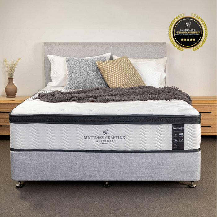 Mattress Crafters Boutique Pocket Spring Memory Foam Mattress 32cm