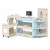 Costway Doctor Play Set Pretend Hospital Office Medical Center Kit Blue