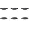 6x Wildtrak Premium Enamel Plate Durable Outdoor Camping/hiking Dinnerware