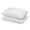 Royal Comfort Bamboo Blend Gusset Pillow Twin Pack White 50 X 75cm
