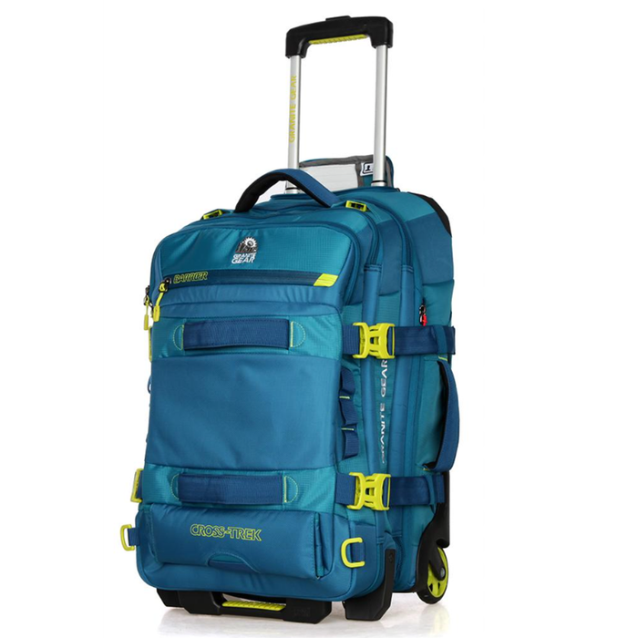 Granite Gear Water-Resistant Wheeled Duffle Carry On Suitcase G2022-5003 Blue