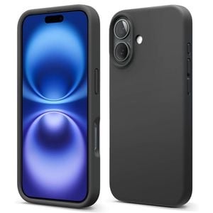 MEZON Apple iPhone 16 (6.1") Black Ultra Slim TPU Gel Back Case