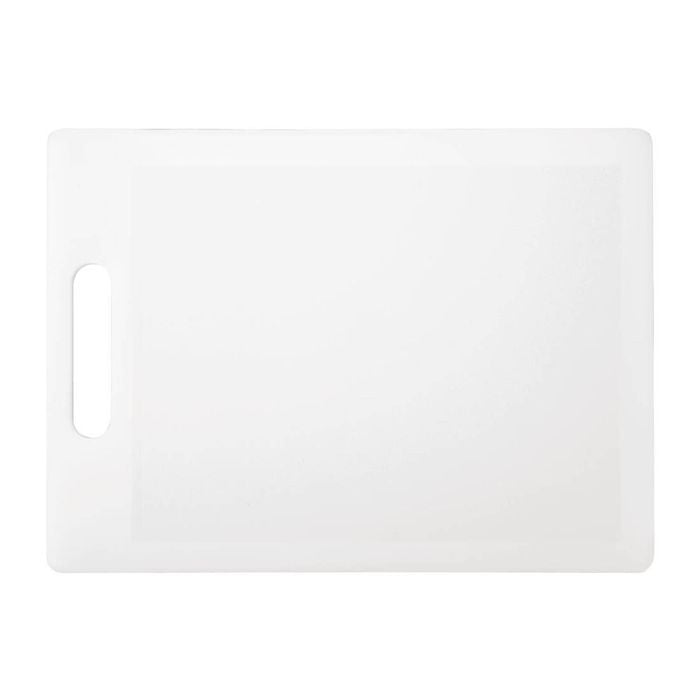 Nisbets Essentials Chopping Board White Polypropylene For Bakery And Dairy 7x340x255mm