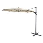 Marquee 3m Nova Round Stone Cantilever Umbrella