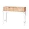 Artiss 2 Drawers Console Table 92CM