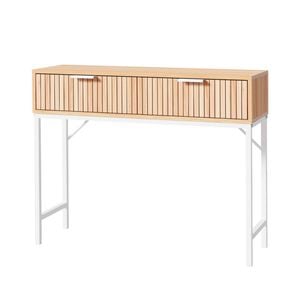Artiss 2 Drawers Console Table 92CM