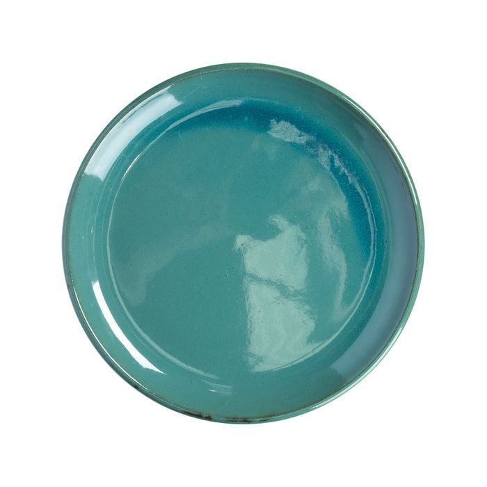 Northcote Pottery 21cm Forest Green Glazed Terracotta Saucer - 210mm