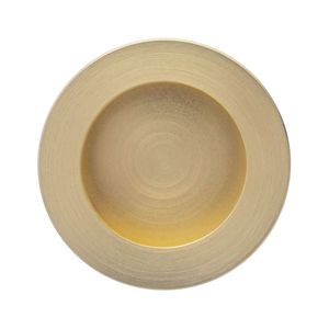Lemaar 50mm Brushed Brass Round Flush Pull