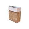 Stein 480 x 240 x 450mm Light Select Wall Hung Handleless Compact Vanity