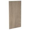 Kaboodle 900mm Maplenut Modern Pantry Doors - 2 Pack