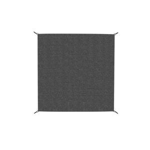 Coolaroo 3m Square Charcoal Ready-To-Hang  Shade Sail
