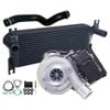 Upgrade Billet Turbo Charger With 106mm Intercooler & Hose For Ford Everest Ua 2.2l 2015 Onwards