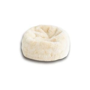 Huxford Grove The Gulgong Sheepskin Long Wool Bean Bag - Cream