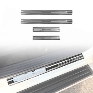 AUSGO Door Sill Protector for Nissan Navara NP300 D23 Dual Cab 2015-2025 Stainless Steel Scuff Plate Cover
