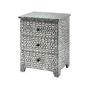 Victoria shell inlay Side Table