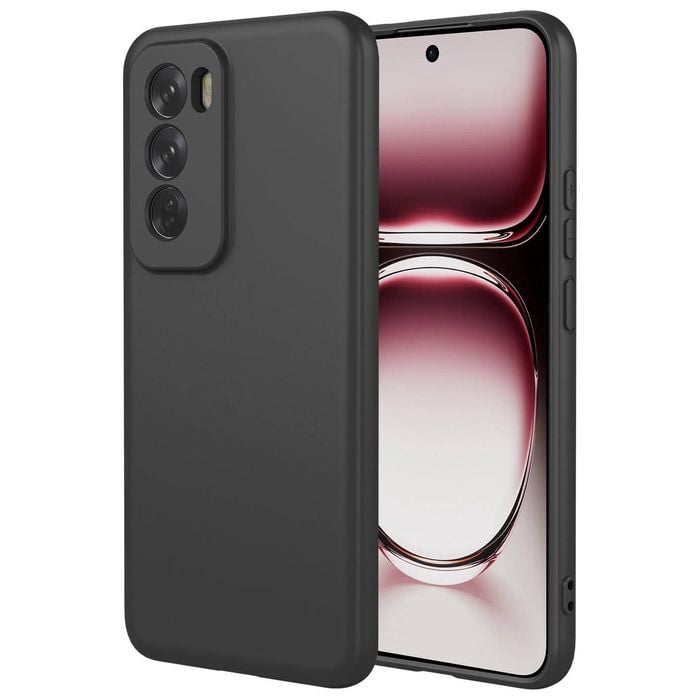 MEZON OPPO Reno12 5G Slim Black Lightweight TPU Gel Back Case
