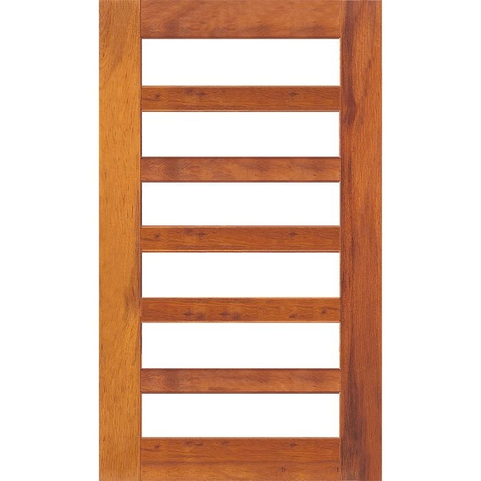 Corinthian 2040 x 1200 x 40mm Entrance Door Infinity Clear Glass INFWS6G - Clear