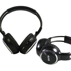 Elinz WIRELESS IR CORDLESS Dual Channel Headphone PAIR