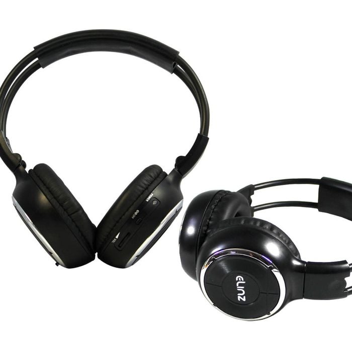 Elinz WIRELESS IR CORDLESS Dual Channel Headphone PAIR