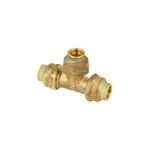 Brasshards 15FL x 15FL x 15FL Brass Flared Compression Tee LF