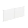 Kaboodle 750mm Egg White Overhead Cabinet Doors - 2 Pack