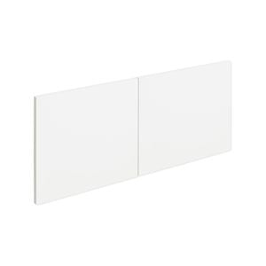 Kaboodle 750mm Egg White Overhead Cabinet Doors - 2 Pack