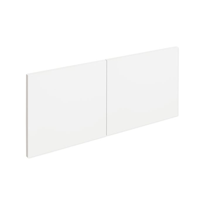 Kaboodle 750mm Egg White Overhead Cabinet Doors - 2 Pack