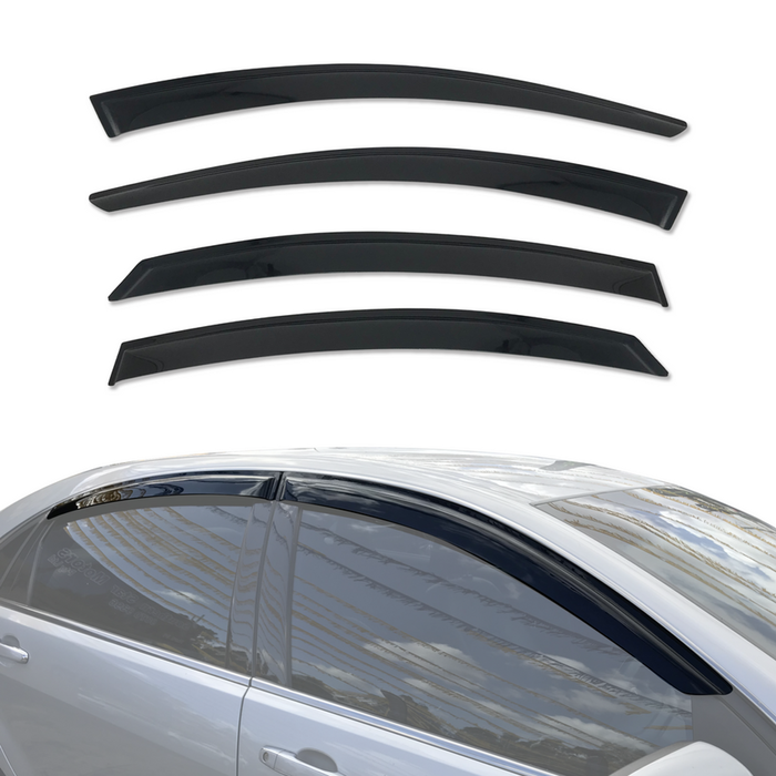 AUSGO Weather Shields for Holden Statesman WM 2006-2019 Weathershields Window Visors Wind Deflectors