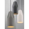 Telbix Forma Modern Pendant Hanging Lamp Light Aluminium White