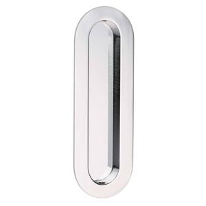 Lemaar 150 x 50mm Chrome Plate Radius Flush Pull