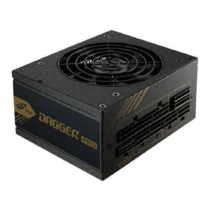 Fsp Dagger Pro Atx 3.0 Pcie 5.0 Sfx 850w Atx3.0 80+ Gold Power Supply - Black [sda2-850, Gen5]