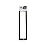 Ikonic 450 x 30mm Matte Black Entrance Pull Handle