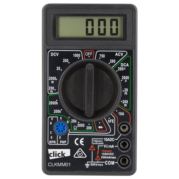 Click Hobbyist Multimeter