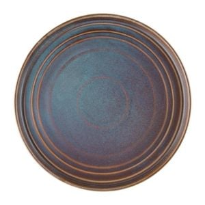 Olympia Flat Round Plate Cavolo Iridescent 4 Pack 270mm Dinnerware Tableware Kitchen