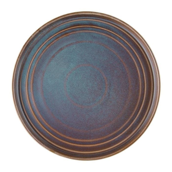 Olympia Flat Round Plate Cavolo Iridescent 4 Pack 270mm Dinnerware Tableware Kitchen