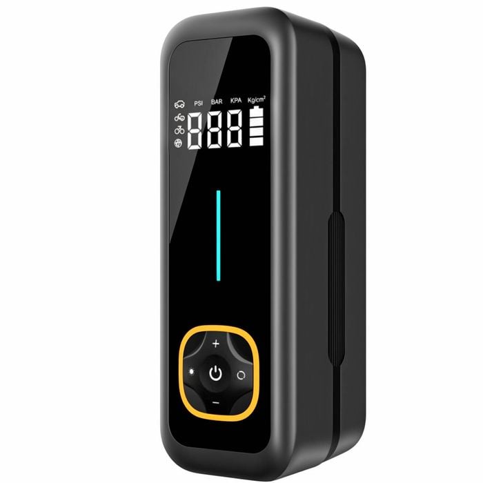 Advwin Portable Tire Inflator, Air Compressor 150PSI, Cordless Car Air Pump, Automatic Stop, for Cars Motorcycles Bike Ball