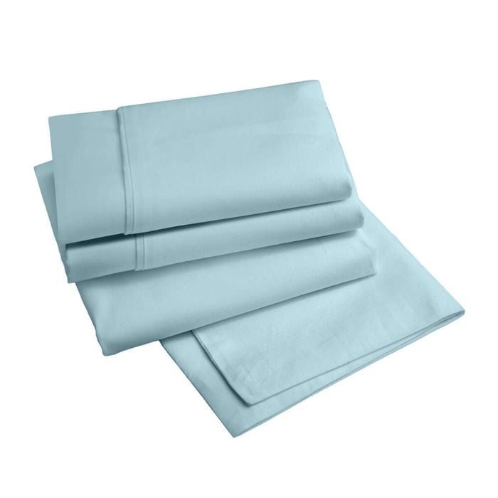 Renee Taylor King Sheet Set w/ 2x Pillowcases 1500TC Cotton Blend Mist